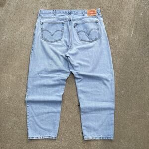 Vintage Levis 560 Baggy Light Washed Denim Jeans